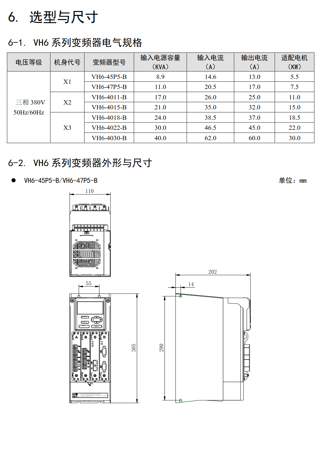 信捷变频器VH