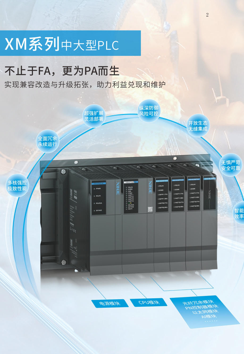 信捷XM系列中大型PLC